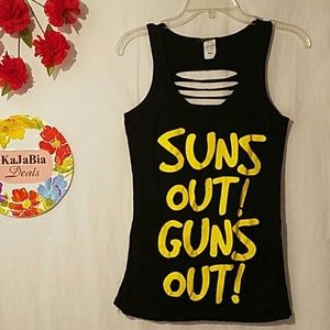 Shelor guns out tank with cut out back! small